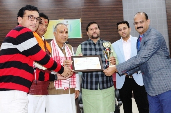 SAN THOME ACADEMY DECLARED THE CLEANEST PVT SCHOOL FIFTH YEAR CONSECUTIVELY